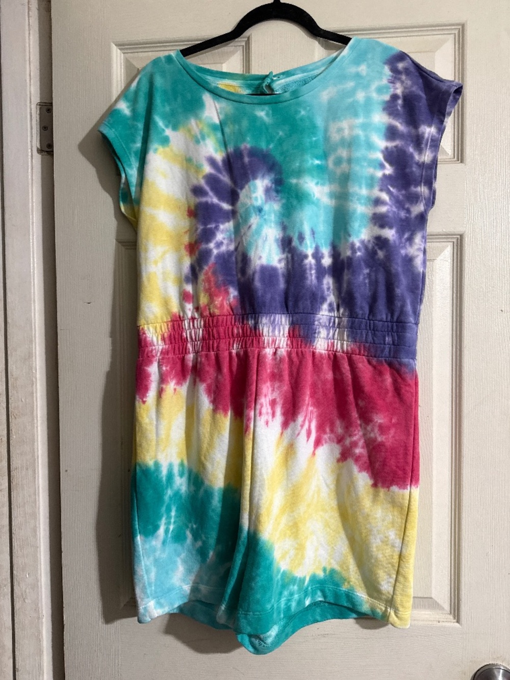 Cabana by crown ivy tie dye romper